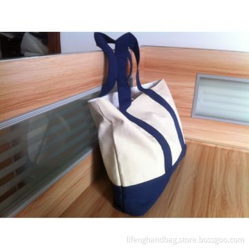 Canvas Handbag, Customized Various Logo and Materials are Accepted